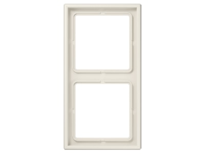 Product image Jung LS 982 W Frame 2 gang cream white
