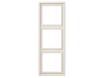 Product image Jung LS 983 W Frame 3 gang cream white
