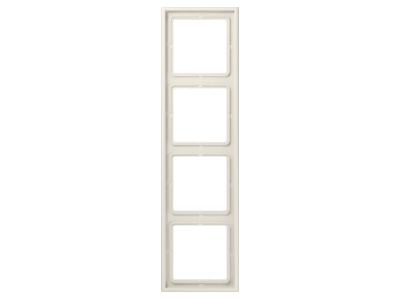 Product image Jung LS 984 W Frame 4 gang cream white
