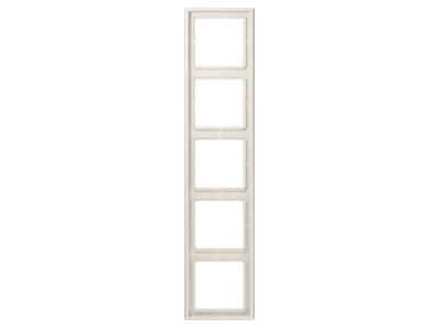 Product image Jung LS 985 W Frame 5 gang cream white

