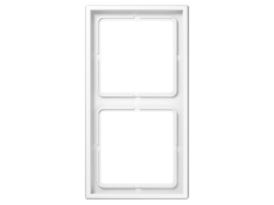 Product image Jung LS 982 WW Frame 2 fold  horizontal vertical  alpine white 
