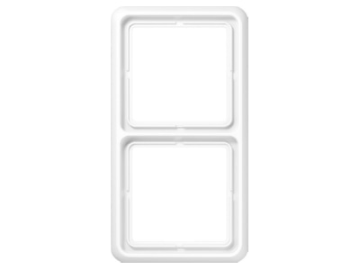 Product image Jung CD 582 WW Frame 2 fold  horizontal vertical  alpine white 
