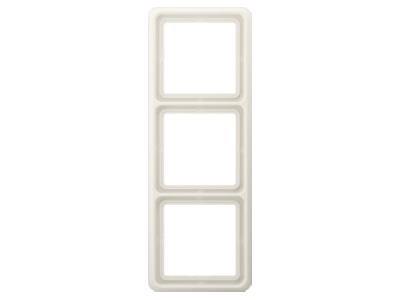 Product image Jung CD 583 W Frame 3 gang cream white
