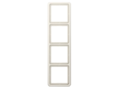 Product image Jung CD 584 W Frame 4 gang cream white
