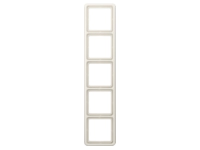 Product image Jung CD 585 W Frame 5 gang cream white
