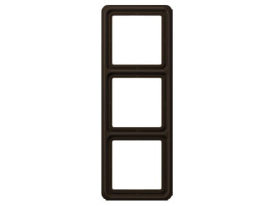Product image Jung CD 583 BR Frame 3 gang brown
