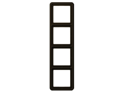 Product image Jung CD 584 BR Frame 4 gang brown
