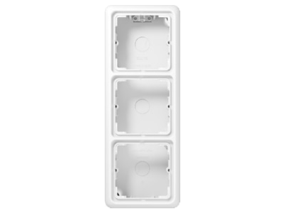 Product image Jung CD 583 A WW Surface mounted housing 3 gang white
