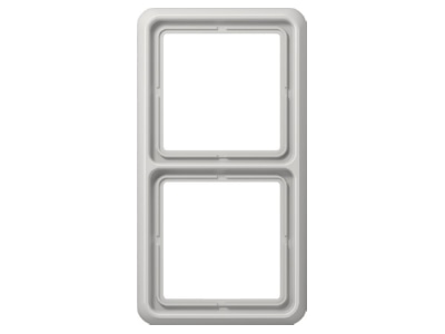 Product image Jung CD 582 LG Frame 2 gang grey
