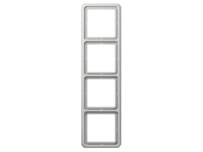 Product image Jung CD 584 LG Frame 4 gang grey
