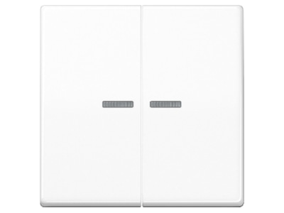 Product image Jung AS 591 5 KO5BF WW Cover plate for switch push button white
