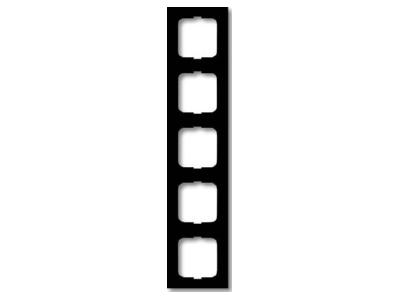 Product image Busch Jaeger 1725 181K Frame 4 gang anthracite
