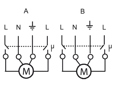 Anschlussbild 2 Busch Jaeger 6174 12 Jalousieaktormodul 2 fach