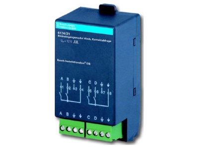 Product image Busch Jaeger 6174 21 EIB  KNX binary input 4 ch 
