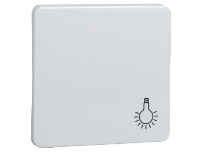 Product image 1 Elso 213114 Cover plate for switch push button white
