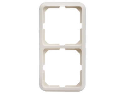 Product image 2 Elso 204200 Frame 2 gang cream white