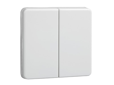 Product image 1 Elso 233504 Cover plate for switch push button white
