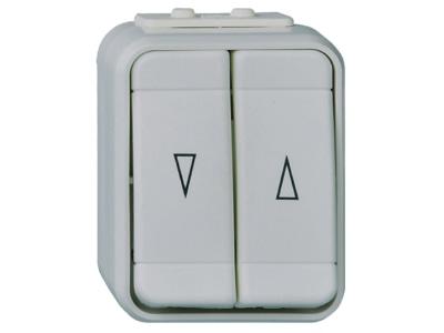 Product image 2 Elso 442809 1 pole switch for roller shutter grey