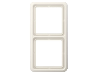 Product image Jung CD 582 WU W Frame 2 gang cream white
