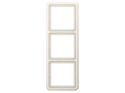 Product image Jung CD 583 WU W Frame 3 gang cream white
