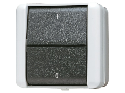 Produktbild Jung 802 W Wippschalter Aus 2 pol 