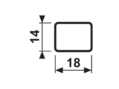 Mazeichnung Jung 33 N R Symbol rt neutral
