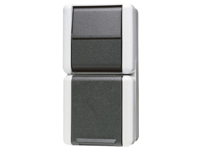 Produktbild Jung 876 W Schalter Steckdosen Kombi  16A 250V