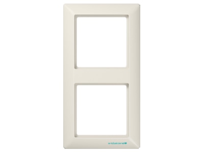 Product image Jung ABAS 582 Frame 2 gang cream white
