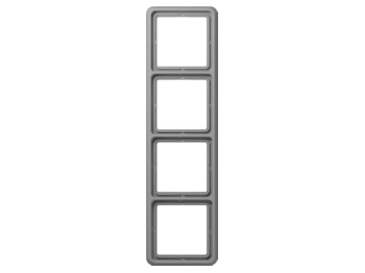Product image Jung CD 584 WU GR Frame 4 gang grey
