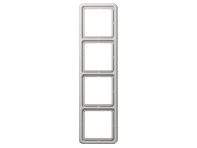 Product image Jung CD 584 WU LG Frame 4 gang grey

