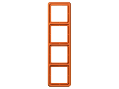 Product image Jung CD 584 WU O Frame 4 gang orange
