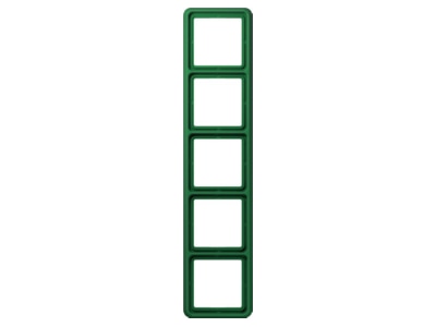 Product image Jung CD 585 WU GN Frame 5 gang green
