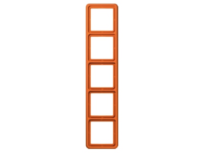 Product image Jung CD 585 WU O Frame 5 gang orange

