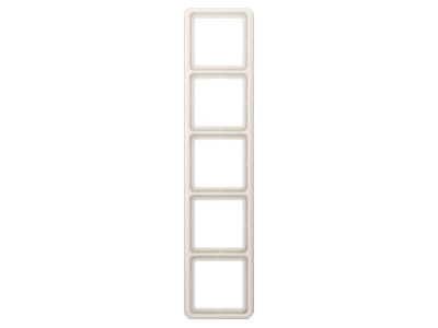 Product image Jung CD 585 WU W Frame 5 gang cream white
