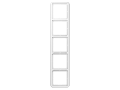 Product image Jung CD 585 WU WW Frame 5 gang white
