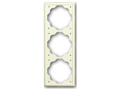 Product image Busch Jaeger 1723 72 Frame 3 gang cream white
