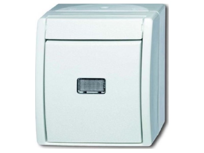Product image Busch Jaeger 2601 6 WGL 54 3 way switch  alternating switch 
