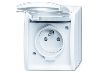 Product image Busch Jaeger 23 MWKS 54 504 Socket outlet  receptacle  earthing pin

