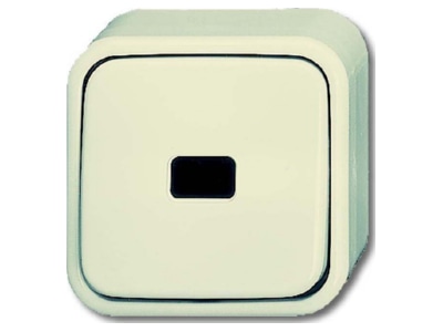 Product image Busch Jaeger 2621 AP Push button 1 make contact  NO  white
