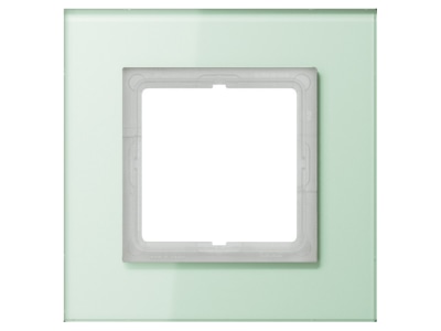 Produktbild Jung LSP 981 GLAS Rahmen 1 fach mt ws waage senkrecht