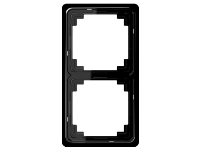 Product image Jung CDP 582 SW Frame 2 gang black
