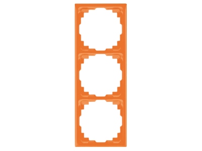 Produktbild Jung CD 583 K O Rahmen 3 fach orange waage senkrecht
