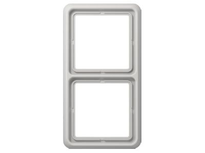 Product image Jung CD 582 WU LG Frame 2 gang grey
