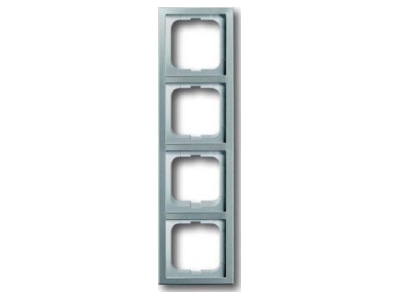 Produktbild Busch Jaeger 1724 866K Rahmen 4 fach pur edelstahl