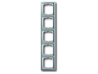 Product image Busch Jaeger 1725 866K Frame 5 gang stainless steel
