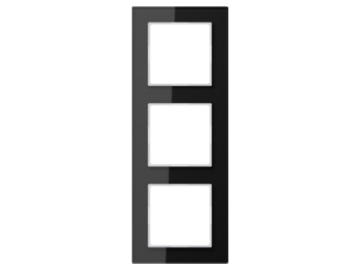 Product image Jung AC 583 GL SW Frame 3 gang black
