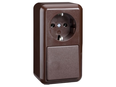 Product image 2 Elso 388602 Combination switch wall socket outlet