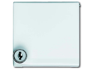 Produktbild Busch Jaeger 2118 GKSL 32 Zwischenring ws mit Klappdeckel