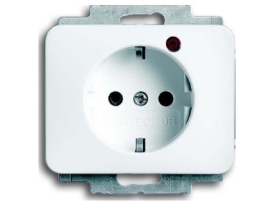 Product image Busch Jaeger 2310EUGL VA 24G 11 Socket outlet  receptacle 
