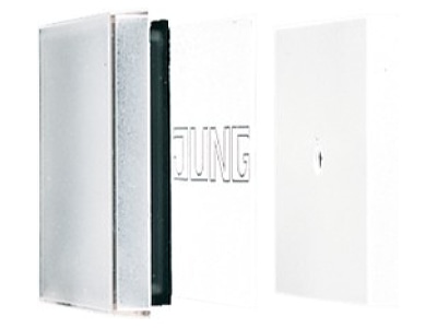 Produktbild Jung A 590 NA GL Wippe Schriftfeld transp  fuer Schalter Taster